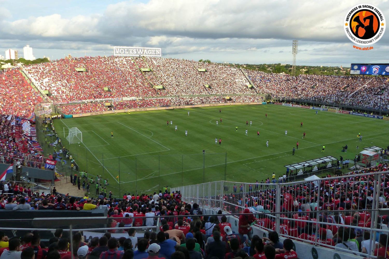 Football Stadiumin Paraguay, defensors del chaco