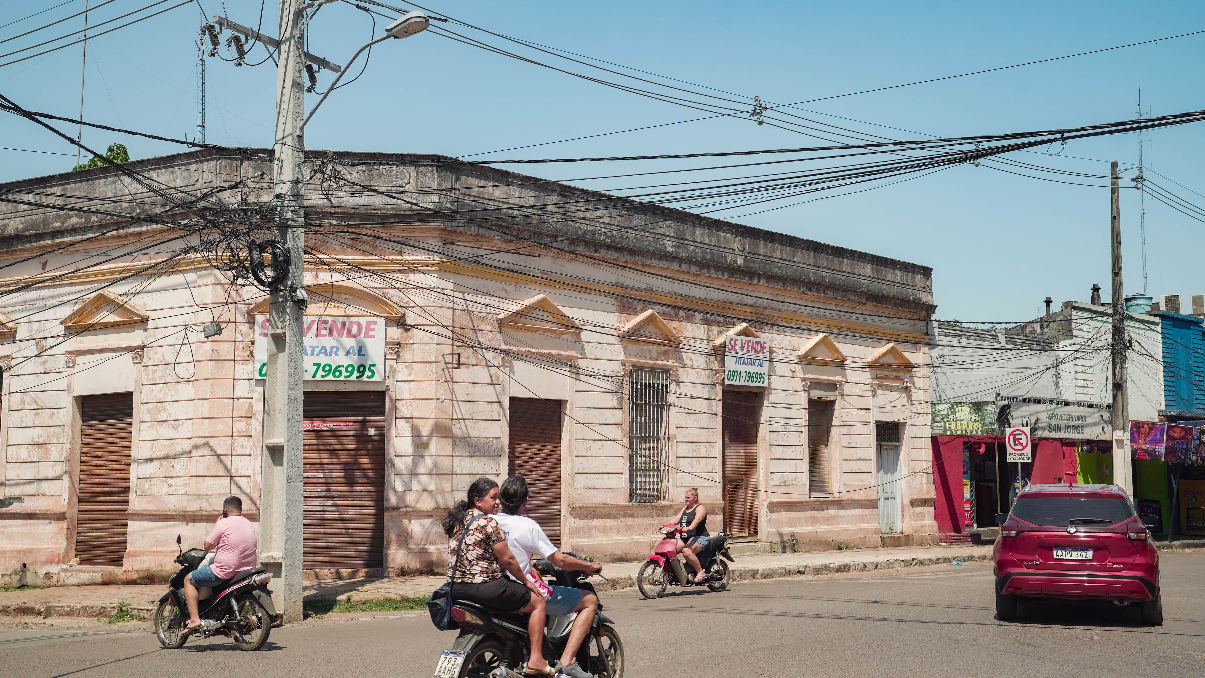 street corner in Paraguari
